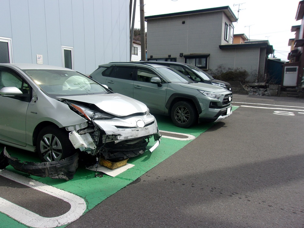 事故があった現場（提供：北海道警）