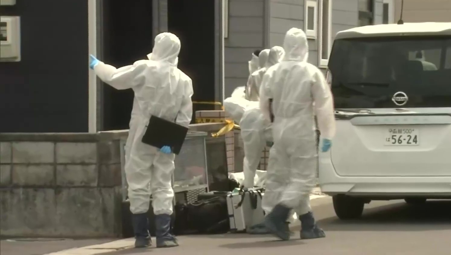 遺体が遺棄された現場