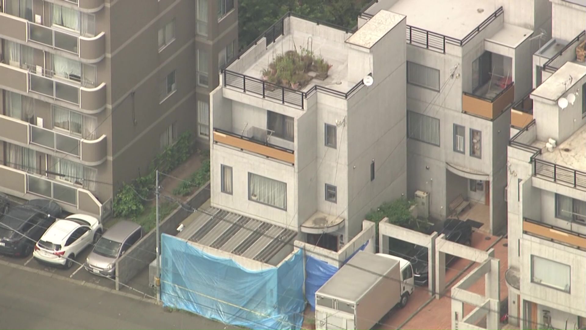 事件当時の現場