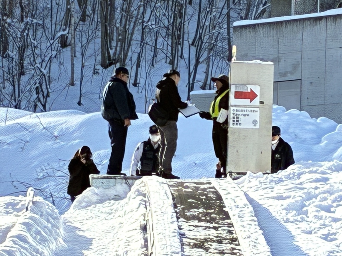 事故があった現場付近