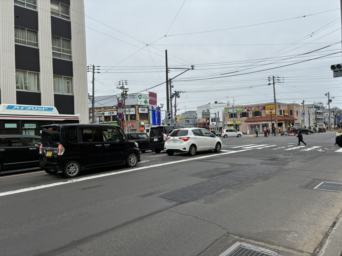 事故があった現場付近