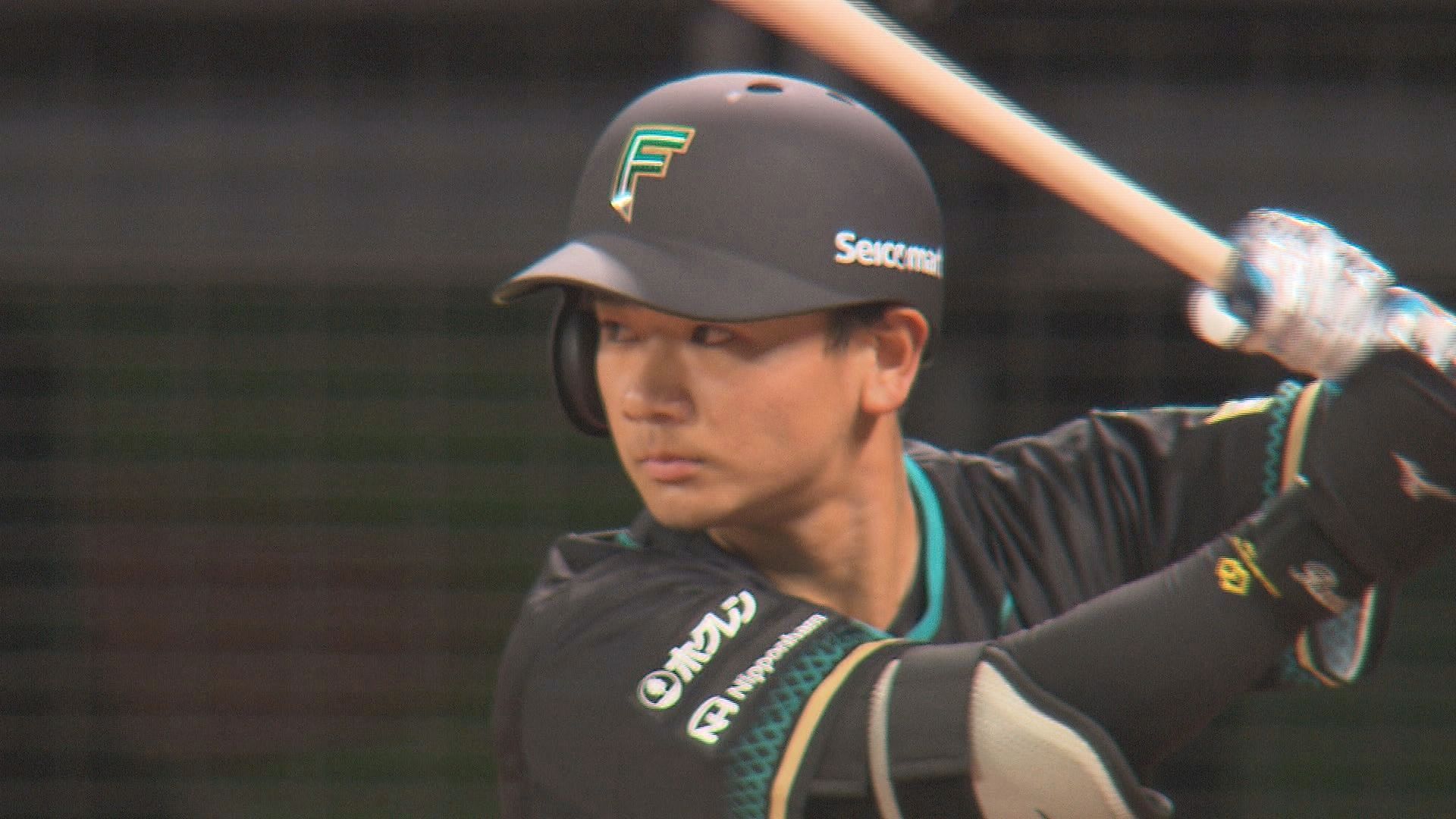 プロ初安打を放ったドラ3ルーキー大塚瑠晏選手