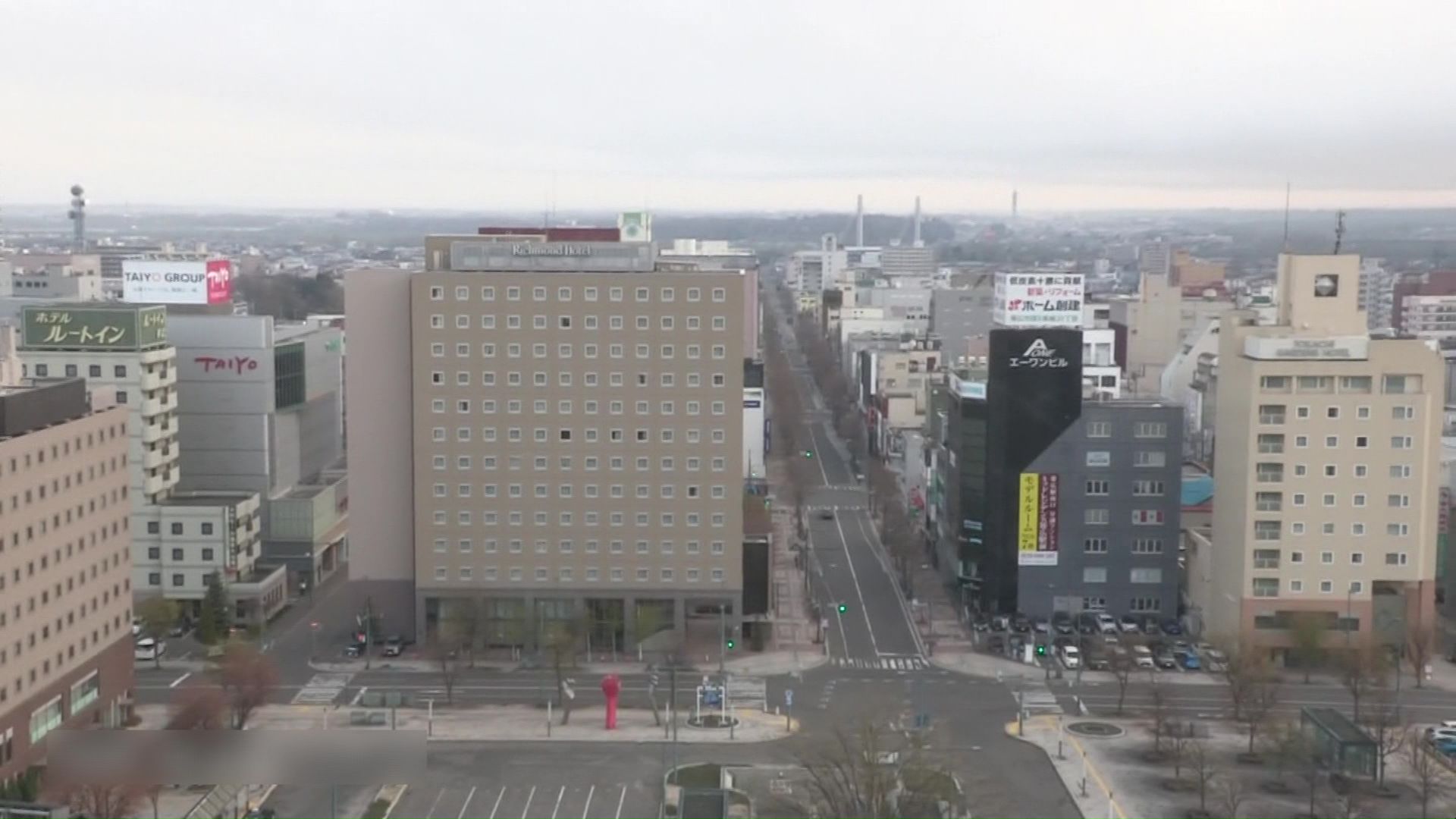 地震発生時の帯広市の様子(午前5時20分ごろ)