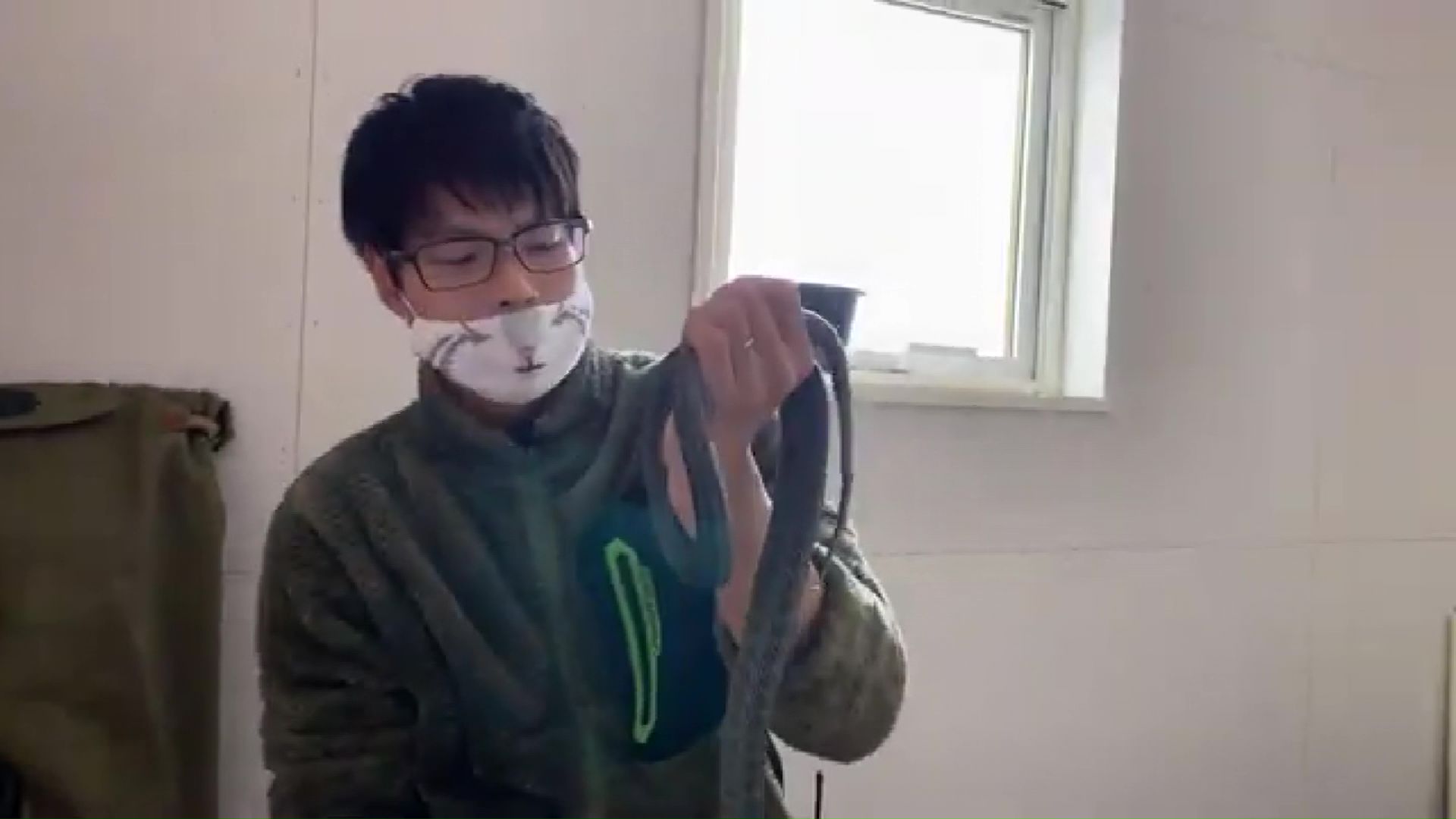 鈴木容疑者(旭山動物園公式YouTubeより)