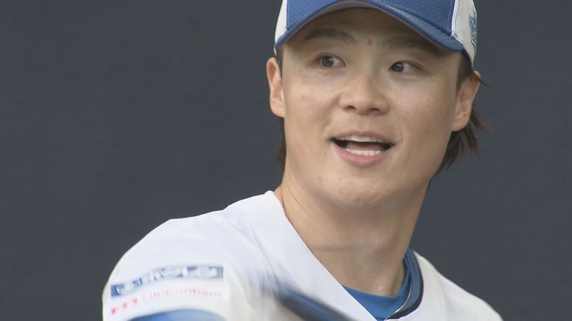 山崎福也投手(2026年2月)