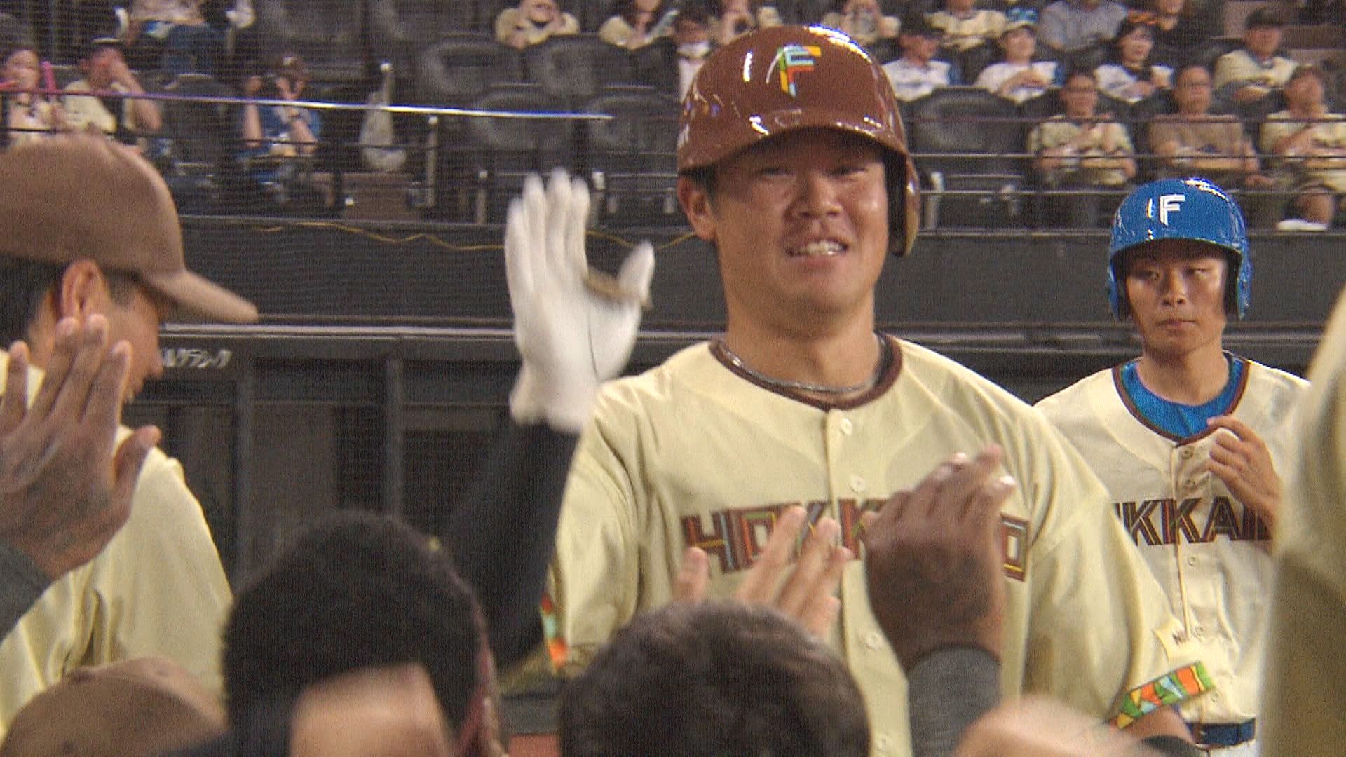 3回に5号ソロを放った吉田賢吾選手